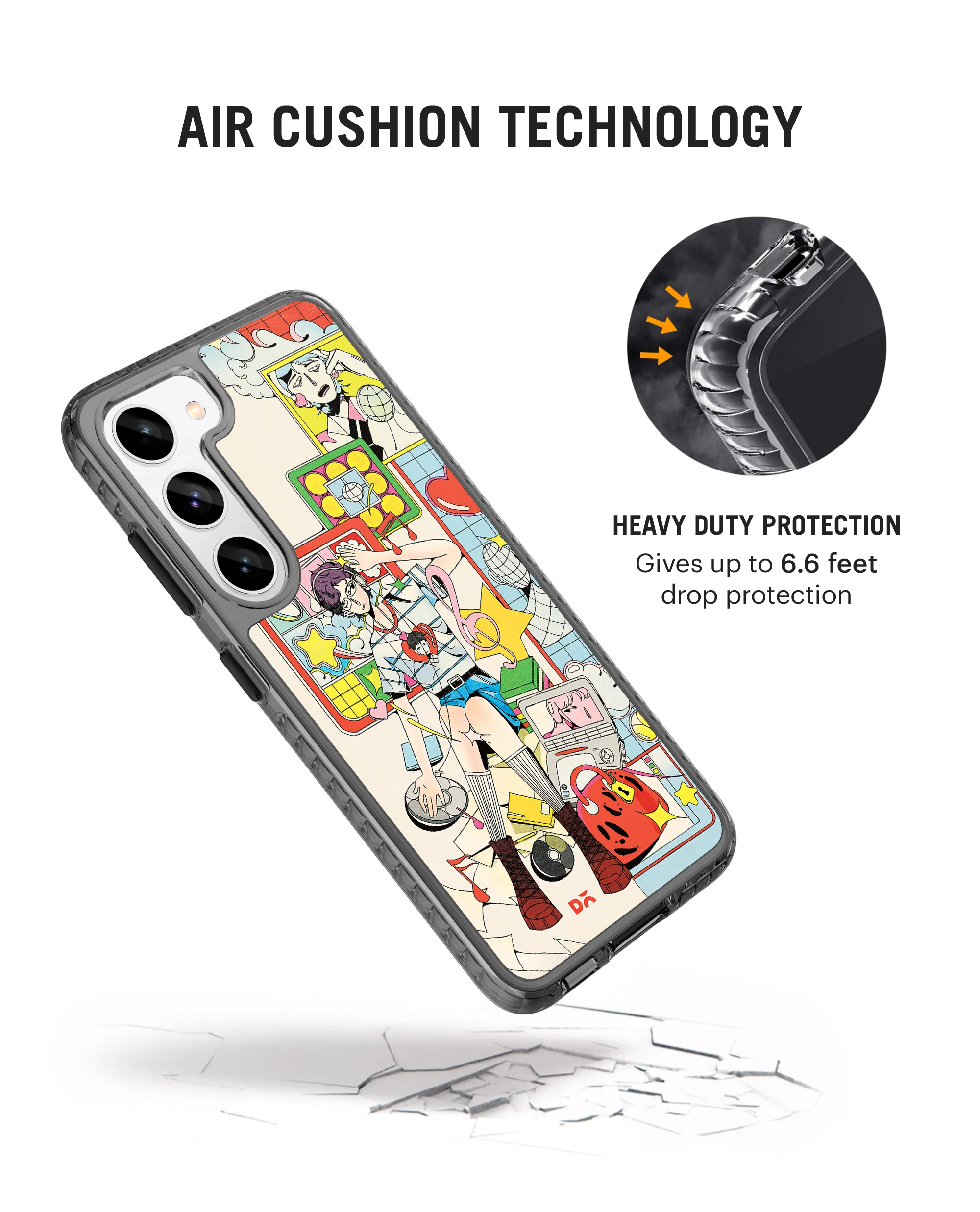 Walkman Beats Stride 2.0 Case Cover For Samsung Galaxy S23 Plus - Image 2