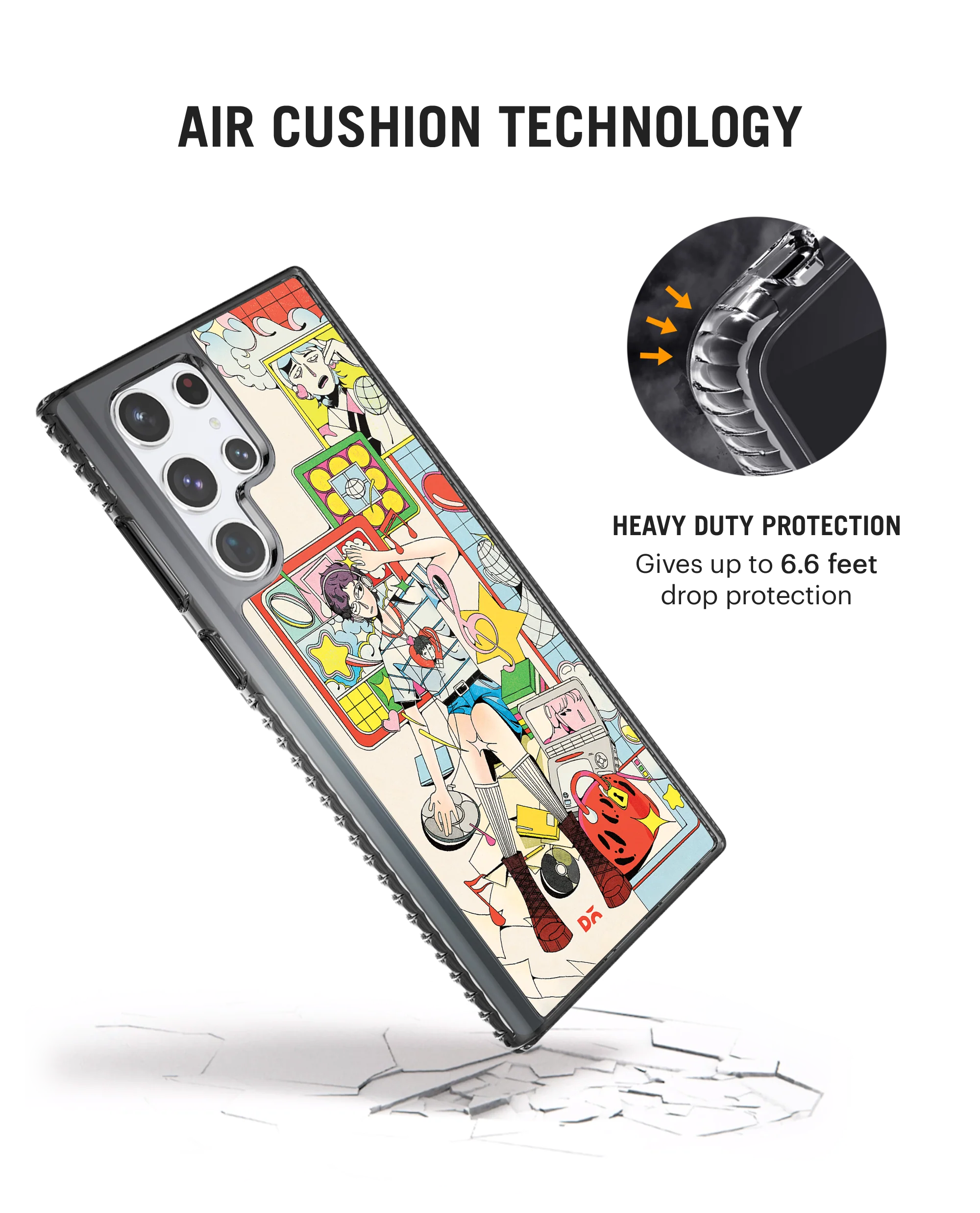 Walkman Beats Stride 2.0 Case Cover For Samsung Galaxy S23 Ultra - Image 2