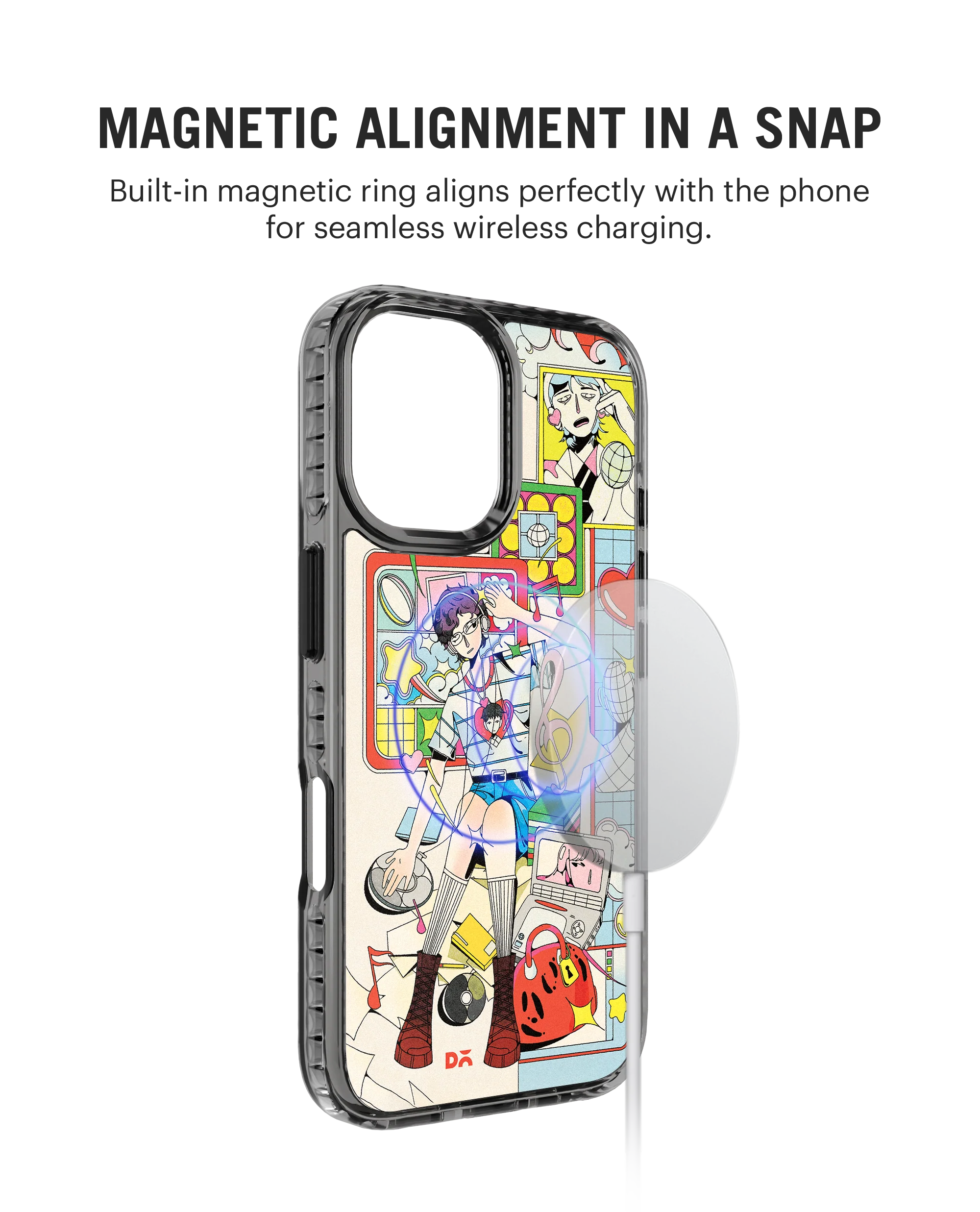 Walkman Beats Stride 2.0 MagSafe Case Cover For iPhone 16 Plus - Image 3