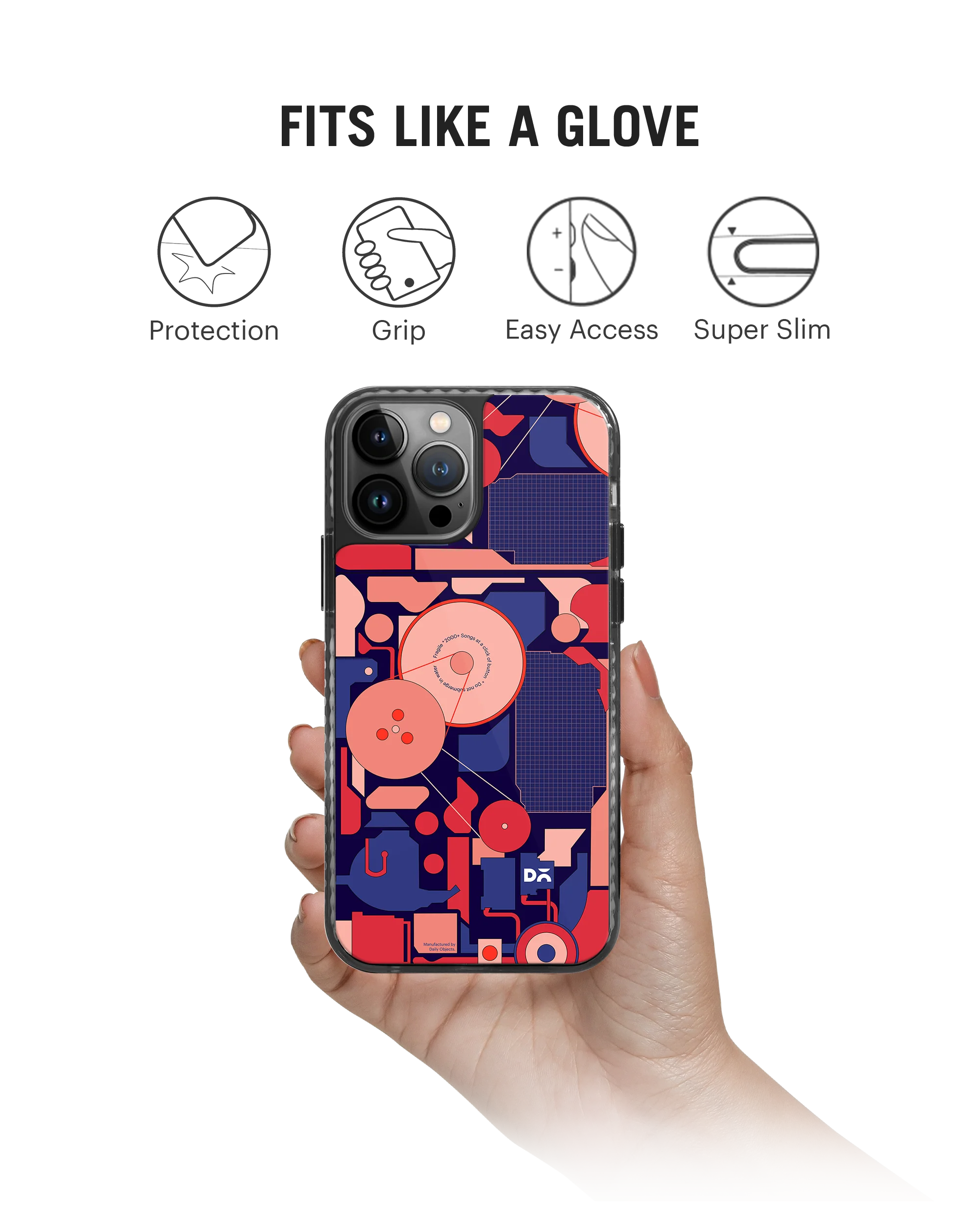 WalkMen Stride 2.0 Phone Case Cover For iPhone 15 Pro - Image 2