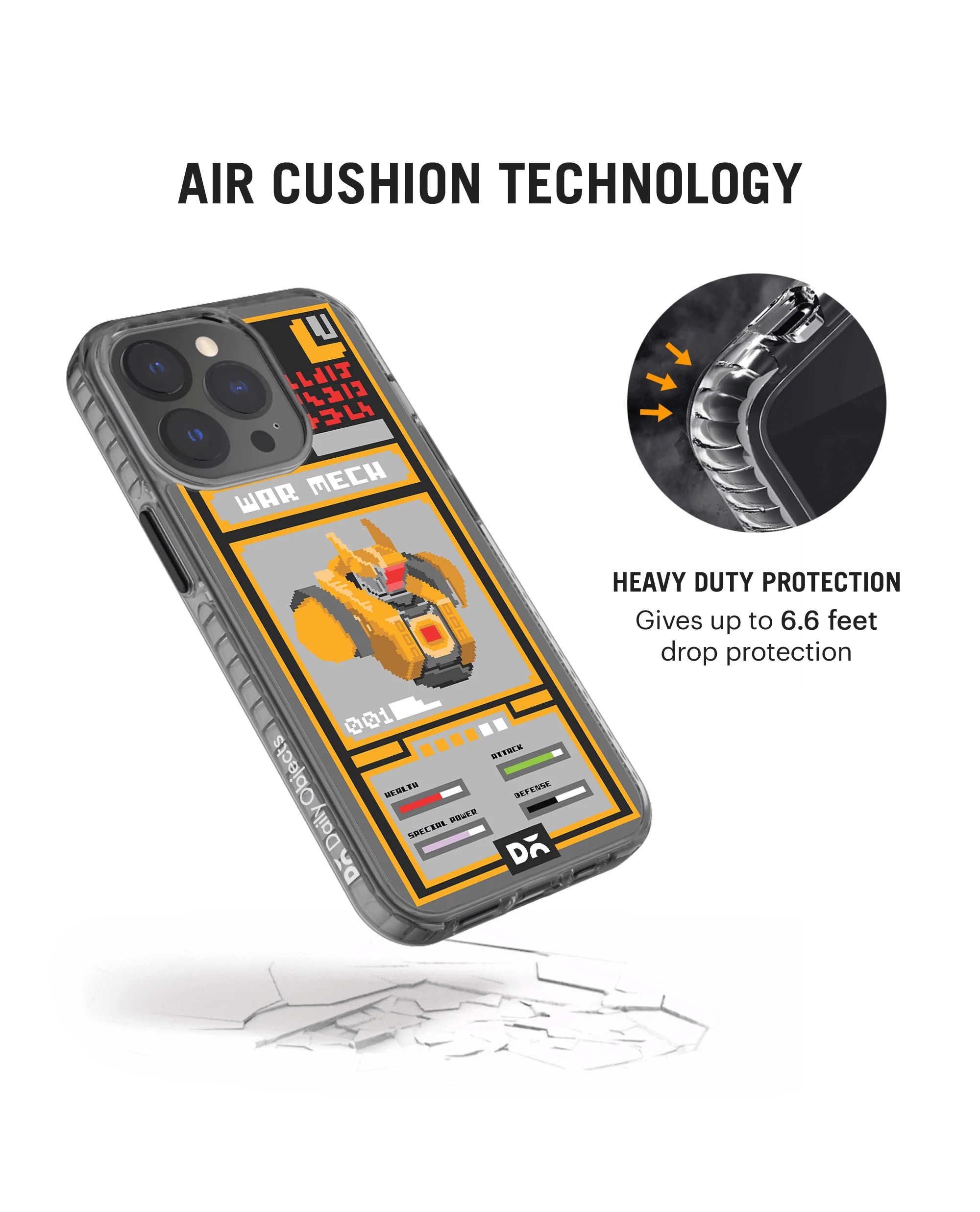 War Mech Stride 2.0 Case Cover For iPhone 13 Pro - Image 5