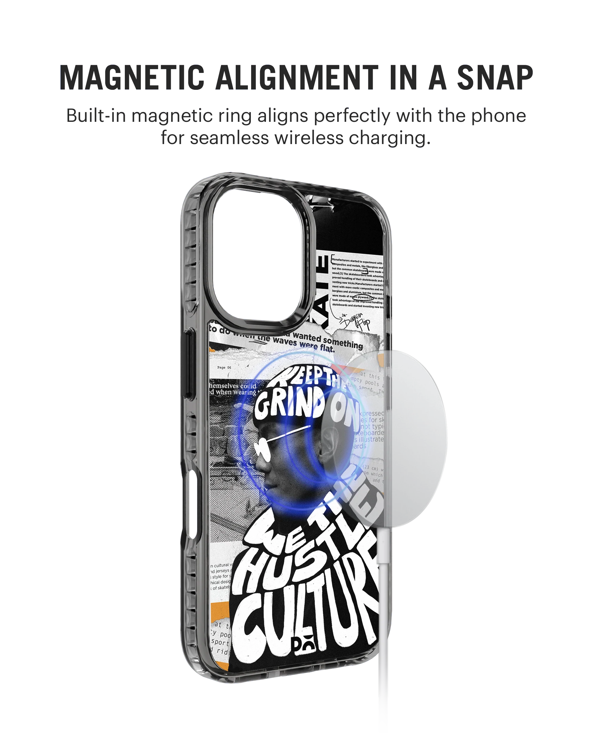 We The Hustle Cultre Stride 2.0 MagSafe Case Cover For iPhone 16 - Image 3