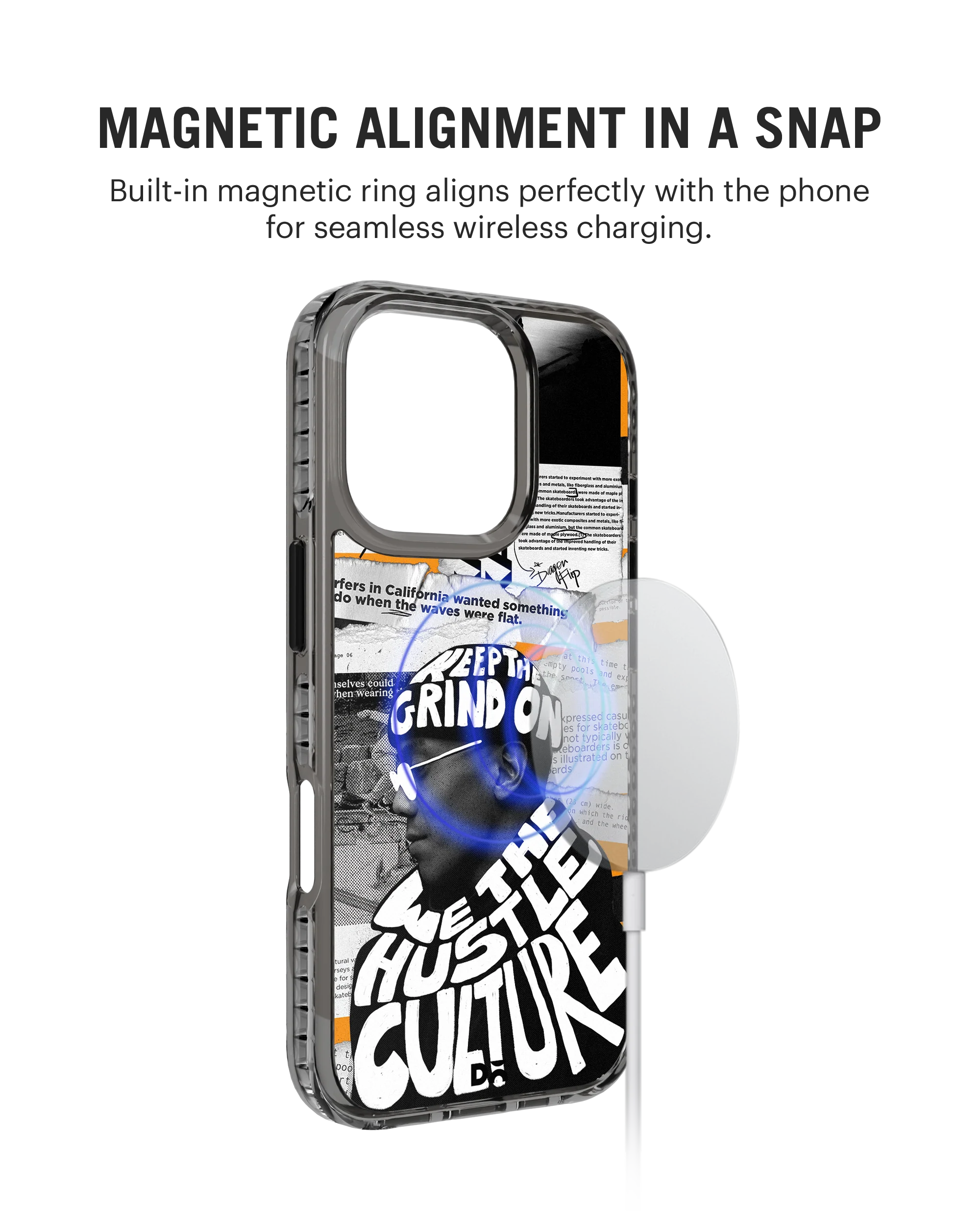 We The Hustle Cultre Stride 2.0 MagSafe Case Cover For iPhone 16 Pro - Image 3