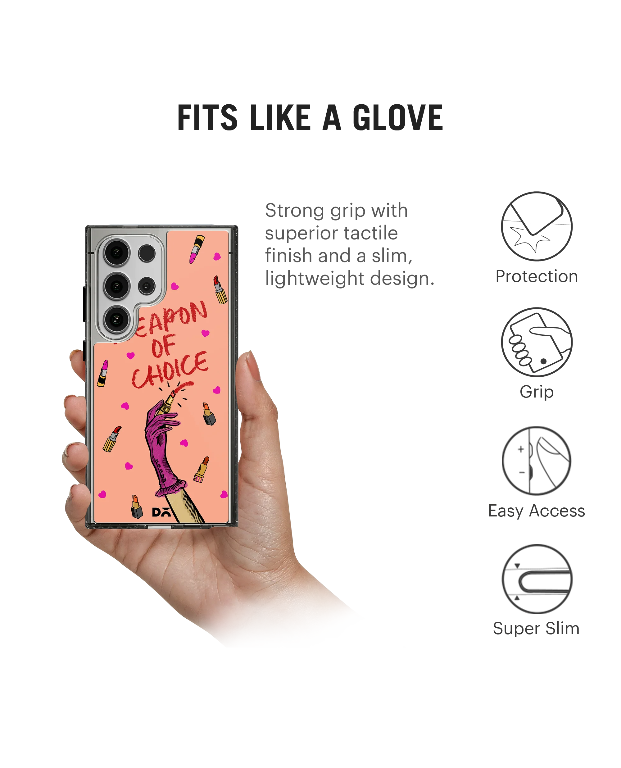 Weapon of Choice Stride 2.0 Case Cover For Samsung Galaxy S24 Ultra - Image 5