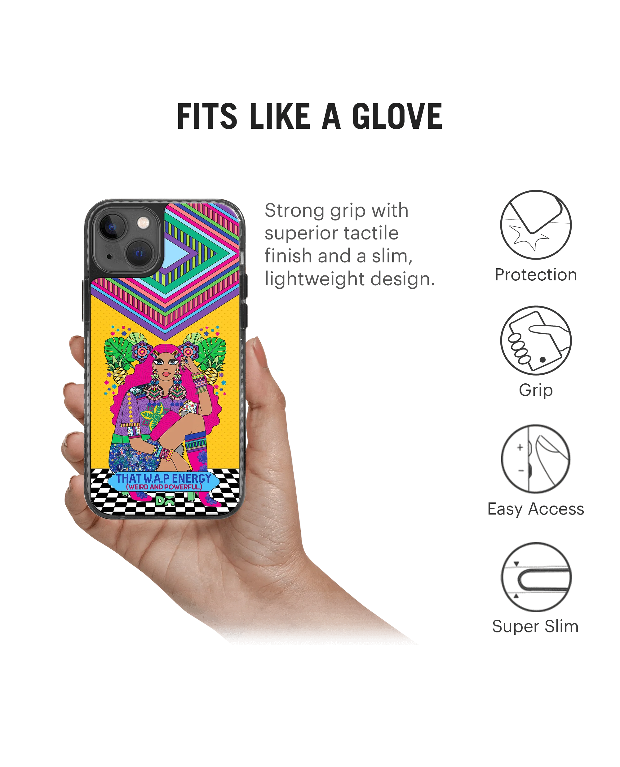 Weird & Powerful Stride 2.0 Case Cover For iPhone 13 - Image 5