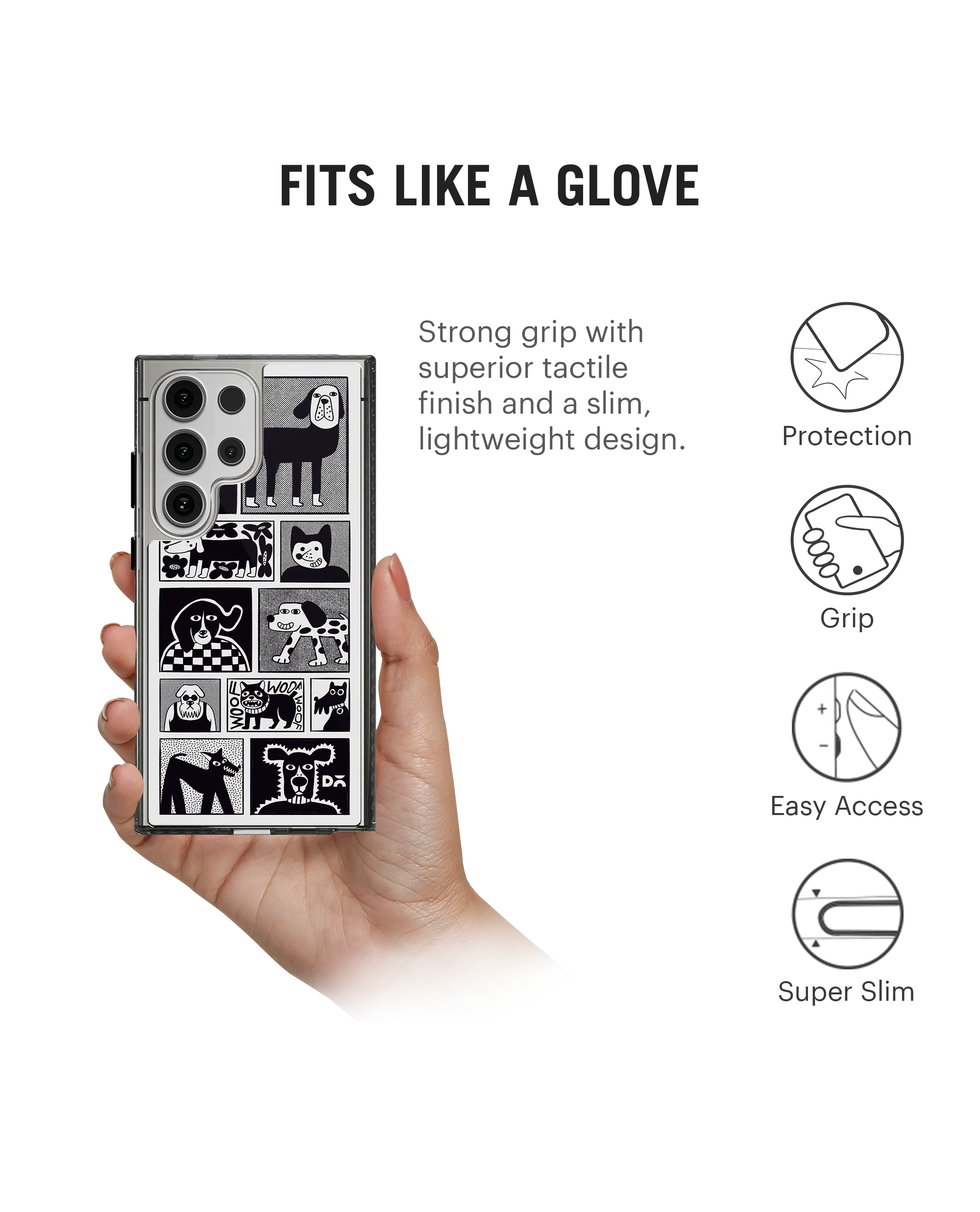 Woof Tribe Stride 2.0 Case Cover For Samsung Galaxy S24 Ultra - Image 5