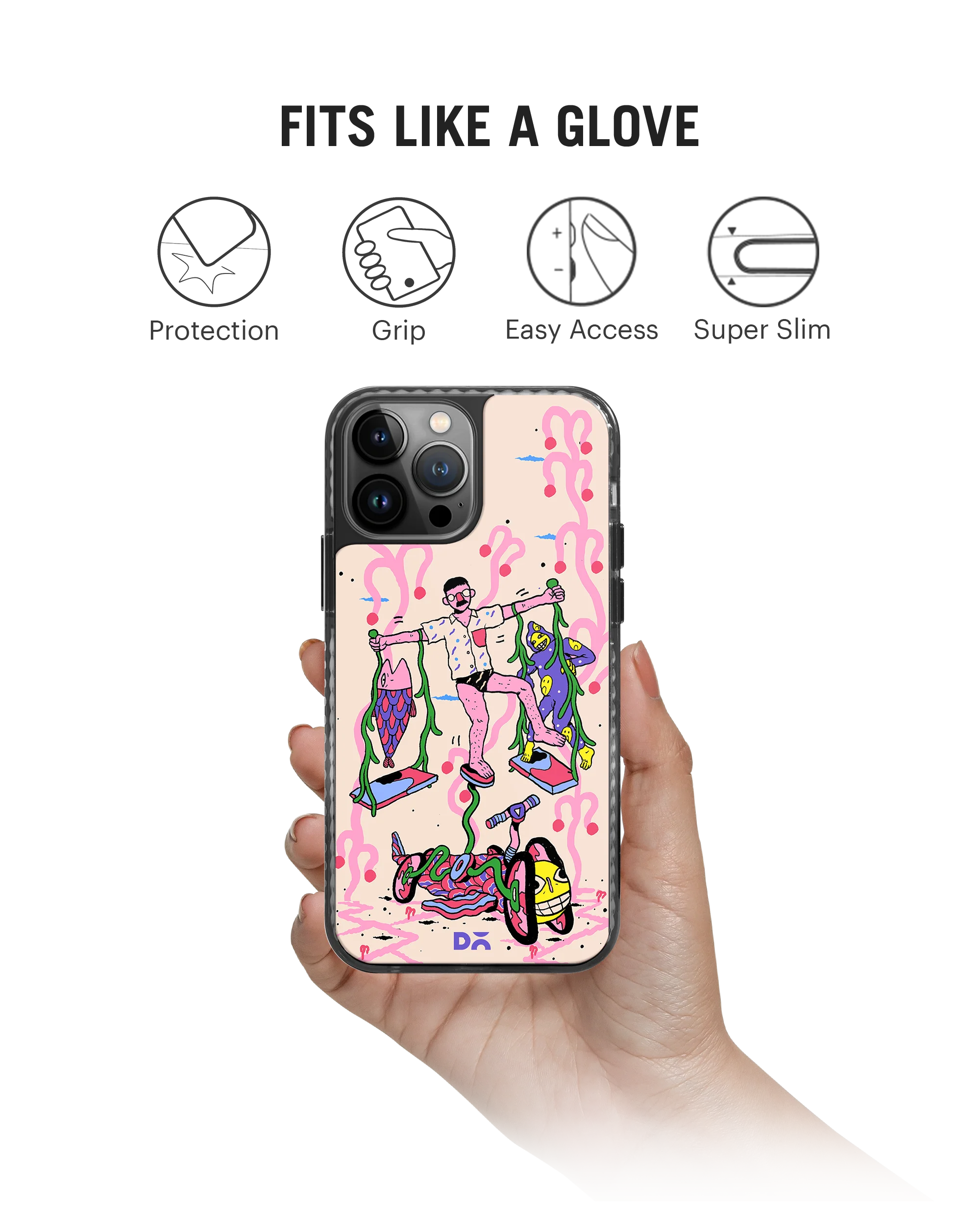 Work Life Balance Stride 2.0 Case Cover For iPhone 14 Pro - Image 2