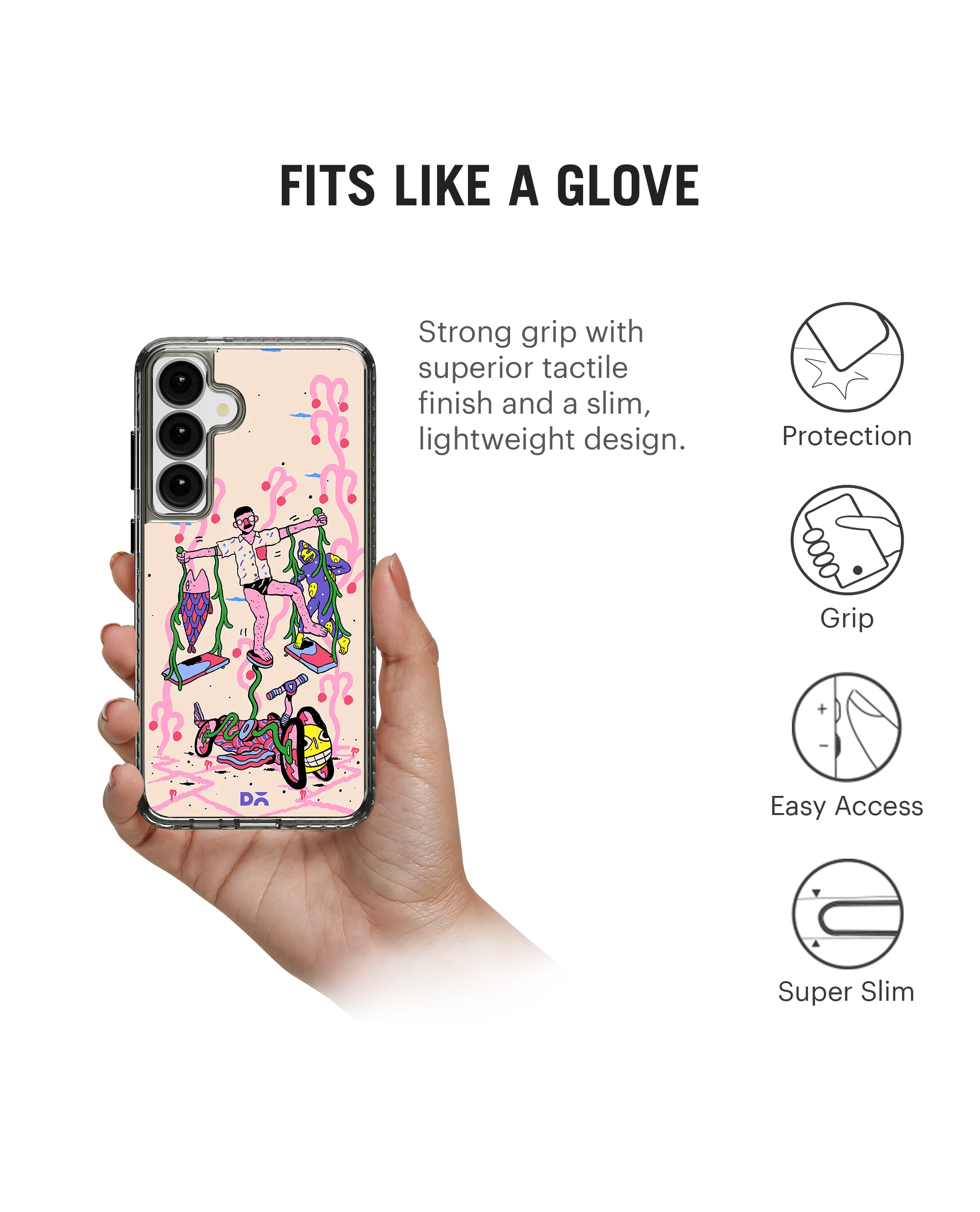 Work Life Balance Stride 2.0 Case Cover For Samsung Galaxy S24 - Image 5